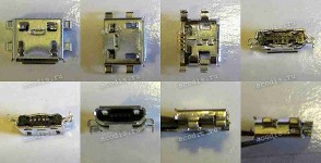 MicroUSB Jack Type B 5 pin SMD (#4562)