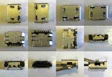 MicroUSB Jack Type B 5 pin SMD (#4564)