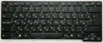 Keyboard Sony VPC-CW (p/n: 148755721) (Black/Matte/RUL) чёрная матовая русифицированная