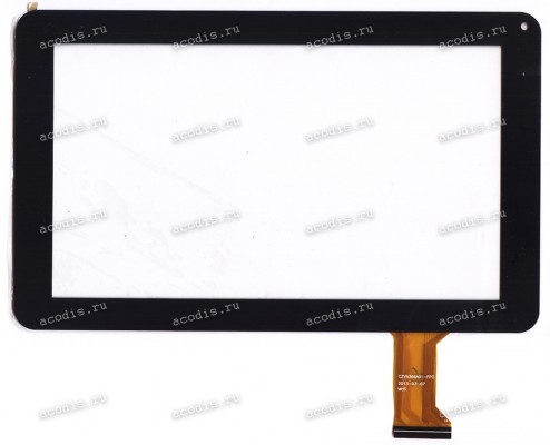 9.0 inch Touchscreen  50 pin, CHINA Tab CZY6366A01-FPC, OEM черный (Freelander PD50/PD60), NEW