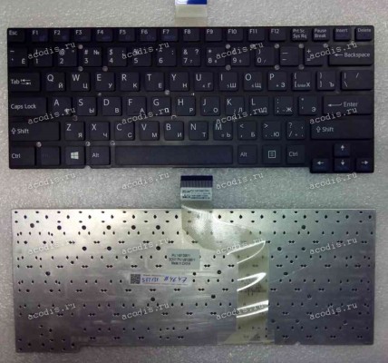 Keyboard Sony SVT131A11V, SVT131B11V, SVT1312L1RS, SVT1313L1RS (p/n: 149109811) (//RUO) русифицированная