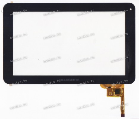 9.0 inch Touchscreen  12 pin, CHINA Tab QSD E-C97008-02, OEM черный, NEW