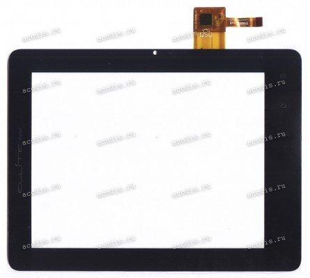 8.0 inch Touchscreen  12 pin, CHINA Tab QSD E-C8002-01 FPC, OEM черный, NEW