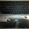 Keyboard Lenovo IdeaPad G570, G575, G770, Z560, Z565 (p/n: 25-012136) (Black-Black/Matte/RUO) чёрная матовая русифицированная