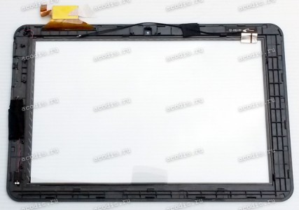 10.1 inch Touchscreen  12 pin, Digma iDsQ11 3G, черный с рамкой (=Ritmix RMD-1027), NEW