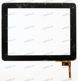 9.7 inch Touchscreen  12 pin, CHINA Tab QSD E-C97003-06, OEM черный (Texet 9720/9740, Digma iDs10), NEW