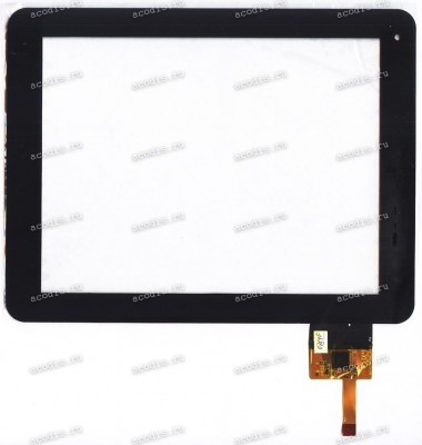 8.0 inch Touchscreen  12 pin, CHINA Tab DPT 300-N3708A-800_VER1.0, OEM черный (Ployer Momo8, ENOT V134), NEW