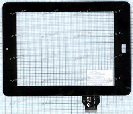 8.0 inch Touchscreen  40 pin, CHINA Tab DPT 300-L3759A-A00-V1.0, OEM черный (Expley Informer 804, Texet TM-8041, Onda V801/V811/VI30), NEW