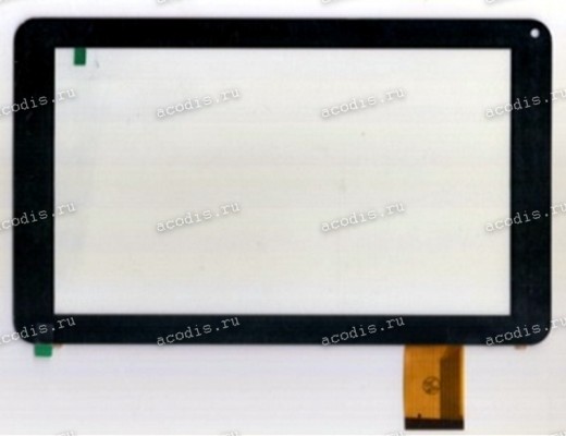 9.0 inch Touchscreen  50 pin, CHINA Tab CTP-0227, OEM черный, NEW