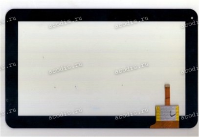 10.1 inch Touchscreen  12 pin, CHINA Tab MF-187-101F-7, OEM черный (DNS AirTab E103), NEW