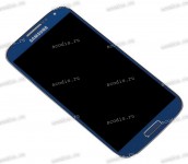 5.0 inch Samsung Galaxy S4 GT-i9500 (LCD+тач) синий с рамкой 1920x1080 LED  NEW