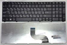 Keyboard Acer Aspire E1, E1-521, E531, E531G, E571 (Black/Matte/RUO) чёрная матовая русифицированная