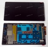 5.0 inch Sony Xperia Z1 (C6903/C6902/C6906) (LCD+тач) черный с рамкой 1920x1080 LED  NEW