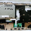 Palmrest Lenovo IdeaPad S10-3c черный, с динамиками.