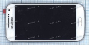 4.3 inch Samsung S4 mini GT-I9190 (LCD+тач), белый с рамкой 960x540 LED  NEW