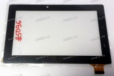 7.0 inch Touchscreen  30 pin, CHINA Tab ZK-6072 FPC, OEM черный, NEW