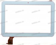 10.1 inch Touchscreen  6 pin, CHINA Tab PINGBO PB101A8395-R2, OEM белый (Explay sQuad 10.01/Surfer 10.11), NEW