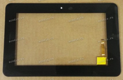 7.0 inch Touchscreen  8 pin, Digma iDsD7 3G с отв., черный с рамкой, разбор