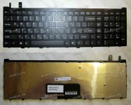 Keyboard Sony VGN-AW (Black-Black/Matte/RUO) (A1565190B, A1565190C) чёрная в чёрной рамке матовая русифицированная
