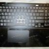 Keyboard Sony SVS15113FXB + topcase (p/n: A1891596A) (Black-Black/Matte/RUO) чёрная русифицированная с чёрной рамкой