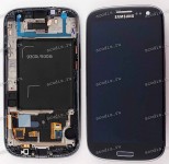 4.8 inch Samsung I9300i (S3 Duos) (LCD+тач) черный с рамкой 1280x720 LED  NEW