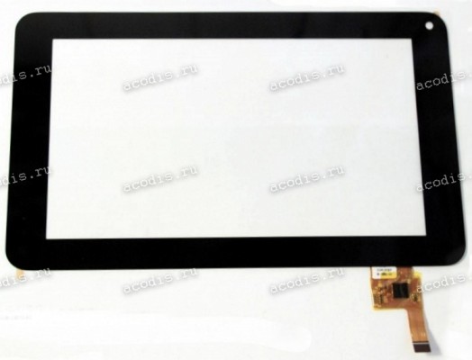 7.0 inch Touchscreen  12 pin, Prestigio PMP3670B, OEM черный, NEW