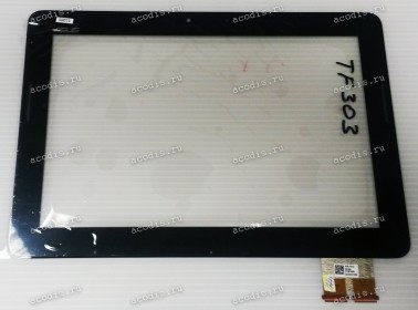 10.1 inch Touchscreen  45+45 pin, ASUS TF303, oem черный, NEW