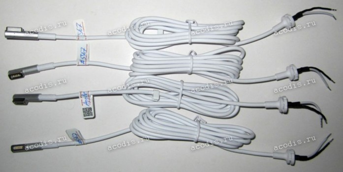 DC Plug Apple MagSafe 1 "L"+ white cable + 2 pin original