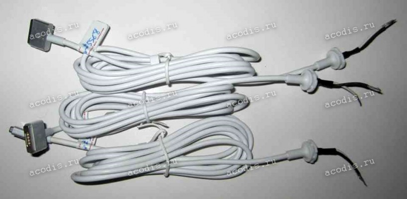 DC Plug Apple MagSafe 2 "T" new standart + white cable + 2 pin original