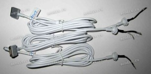 DC Plug Apple MagSafe 2 "T" new standart + white cable + 2 pin original