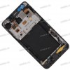4.3 inch Samsung Galaxy S2 plus GT-I9105 (LCD+тач) т-синий с рамкой 800x480 LED  NEW