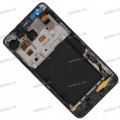 4.3 inch Samsung Galaxy S2 plus GT-I9105 (LCD+тач) т-синий с рамкой 800x480 LED  NEW