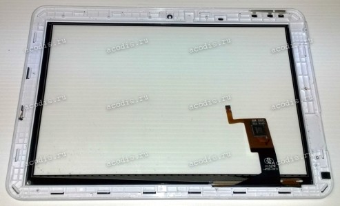 10.1 inch Touchscreen  8 pin, Digma Plane 10.1 3G, черный с белой рамкой, NEW