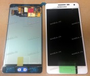 5.0 inch Samsung A500F (A5) (LCD+тач) белый oem 1280x720 LED  NEW / original