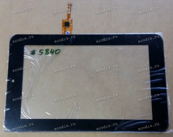 7.0 inch Touchscreen  6 pin, CHINA Tab AD-C-7009-CC /NN, OEM черный, NEW