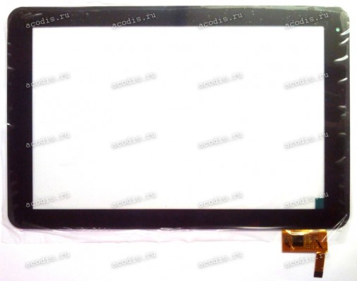 10.1 inch Touchscreen  12 pin, Prestigio PMP5101C, черный с рамкой, NEW