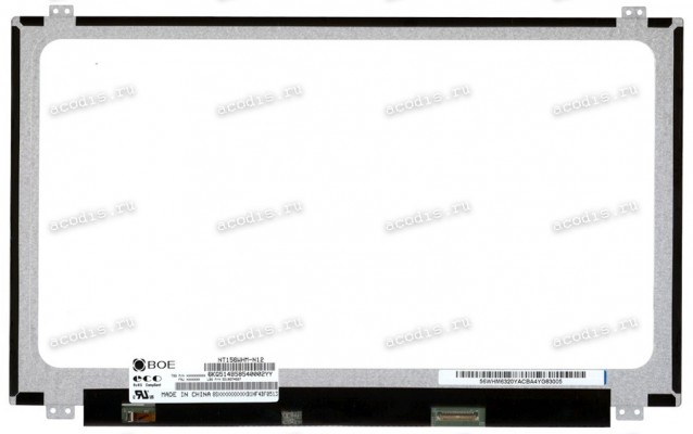 NT156WHM-N12 1366x768 LED 30 пин slim new