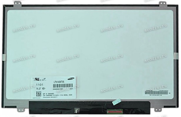 LTN140KT05-D01 1600x900 LED 40 пин slim new