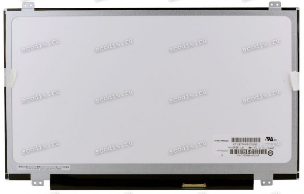 N140FGE-L31 1600x900 LED 40 пин slim new