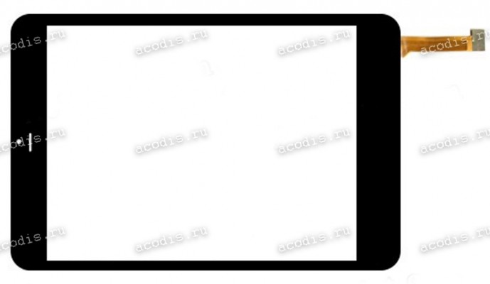 7.9 inch Touchscreen  40 pin, CHINA Tab FPC-TP785030-00, OEM черный (Oysters T82), NEW