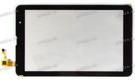 8.0 inch Touchscreen  10 pin, TeXet TM-8056, OEM черный, NEW