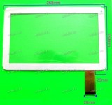 10.1 inch Touchscreen  50 pin, CHINA Tab QSD E-C10056-01, OEM белый (Assistant AP-110, Goclever Terra101), NEW