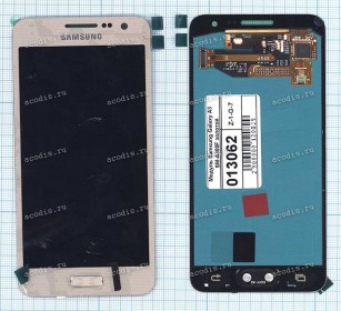 4.5 inch Samsung A300F (A3) (LCD+тач), oem золотой 960x540 LED  NEW / original