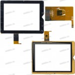 9.7 inch Touchscreen  6 pin, Texet TM-9737W/9747/9748, OEM черный, NEW