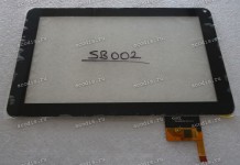 9.0 inch Touchscreen  12 pin, CHINA Tab 300-N3849B-A00, OEM черный (Freelander PD50/PD60), NEW