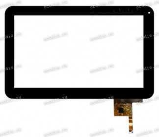 10.1 inch Touchscreen  12 pin, CHINA Tab FM1009021A, OEM черный (DNS AirTab E103), NEW