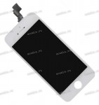 4.0 inch Apple iPhone 5C (LCD+тач) белый с рамкой 1136x640 LED  NEW / AAA