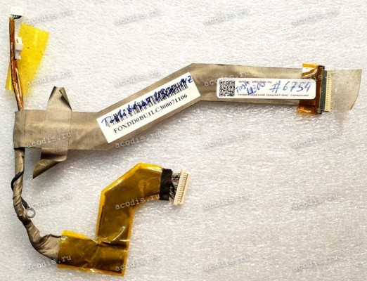 LCD LVDS cable Toshiba Satellite U300 (DD0BU1LC300) с разбора LCD LVDS cable Toshiba Satellite U300 (DD0BU1LC300) с разбора