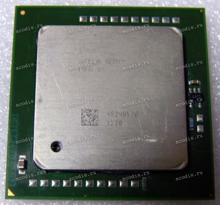 Процессор Socket 604 Intel Xeon (UP/DP) Xeon 3.4 (p/n: SL7PG) (3.40GHz=200MHz x 17, 1024kB