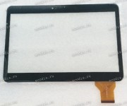 10.1 inch Touchscreen  50 pin, CHINA Tab TM-1046, oem черный (Irbis TZ11, RoverPad Tesla 10.1), NEW